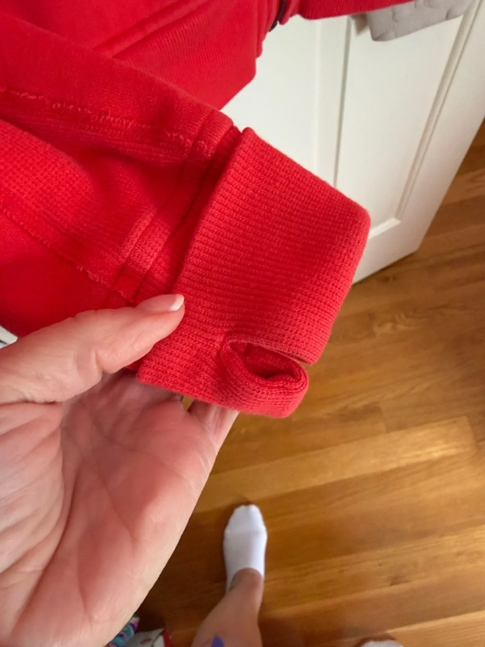 lululemon athletica Red Full-Zip Hoodie - Picture 4 of 6